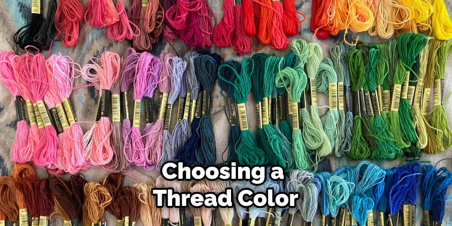 Choosing a Thread Color