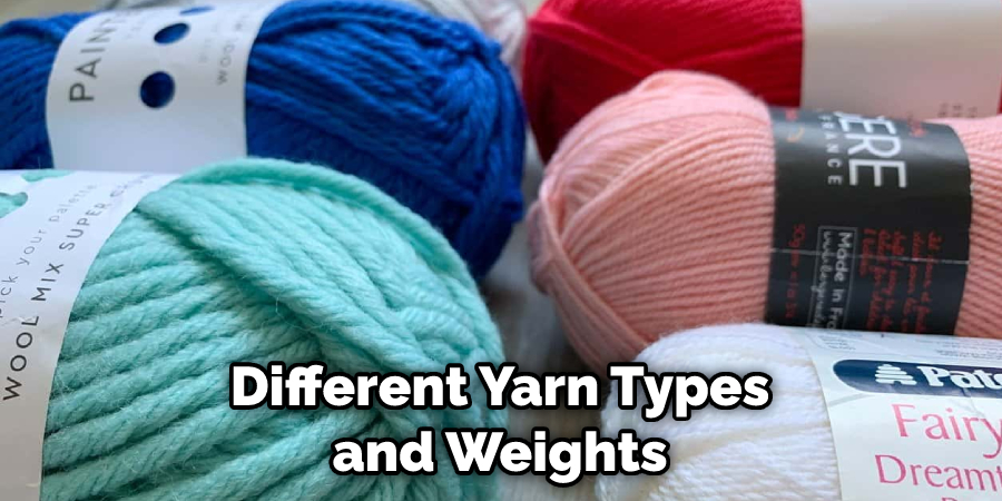 Different Yarn Types and Weights