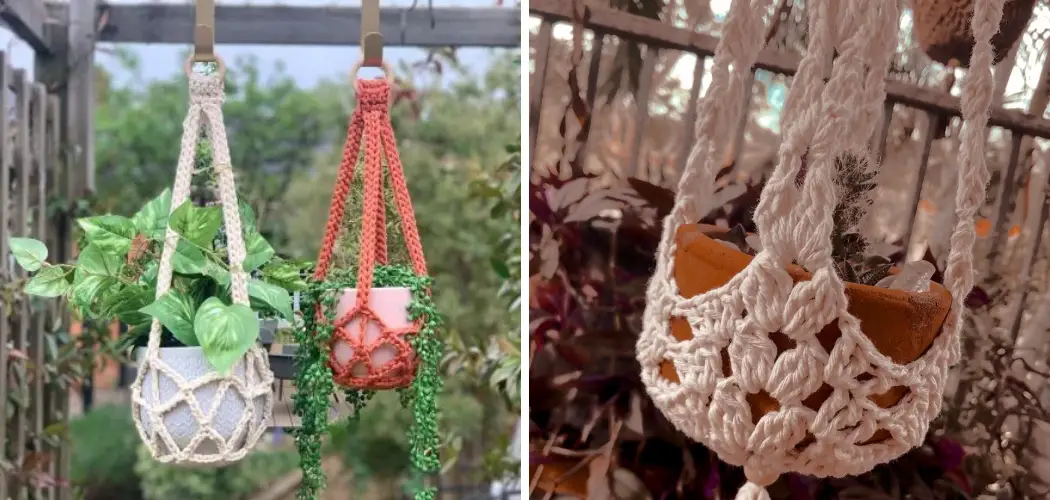 How to Crochet a Plant Hanger