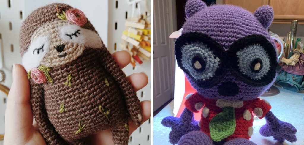 How to Embroider on Crochet Amigurumi