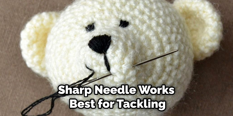 Sharp Needle Works Best for Tackling
