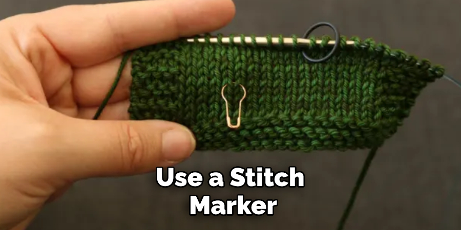 Use a Stitch Marker