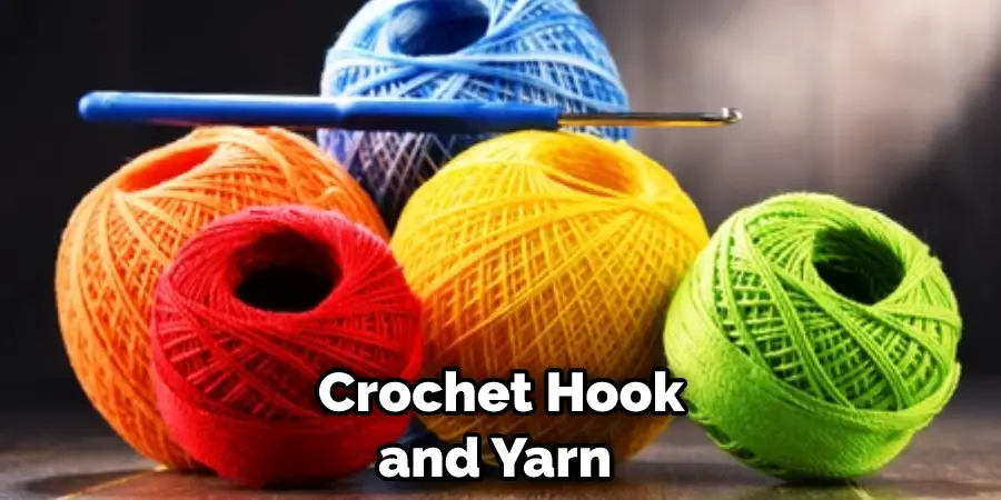 Crochet Hook and Yarn 