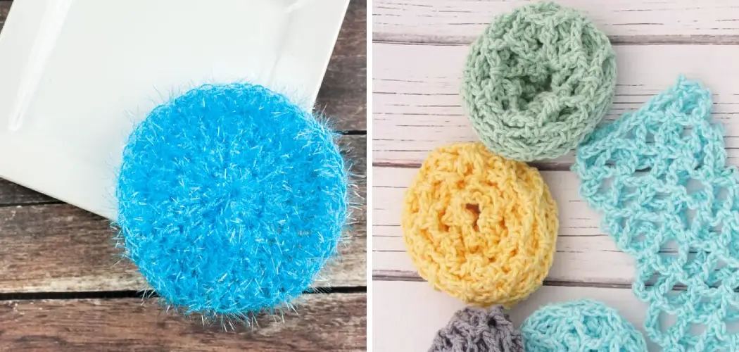 How to Crochet a Round Dish Scrubber