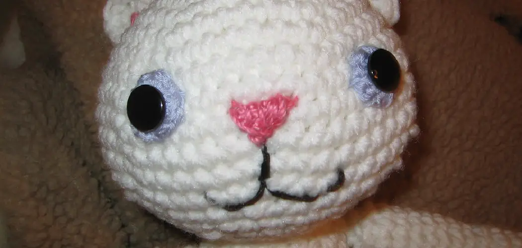 How to Embroider Eyes on Crochet