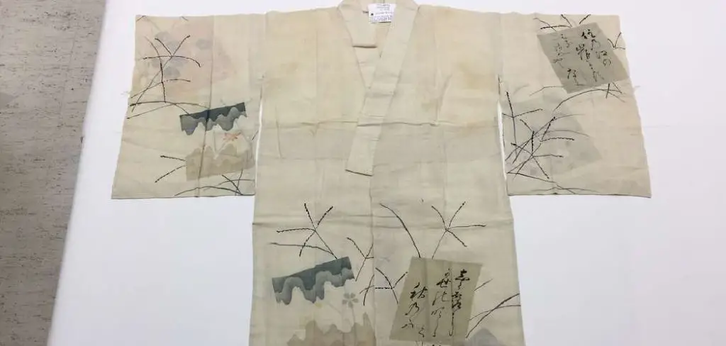 How to Fold a Kimono