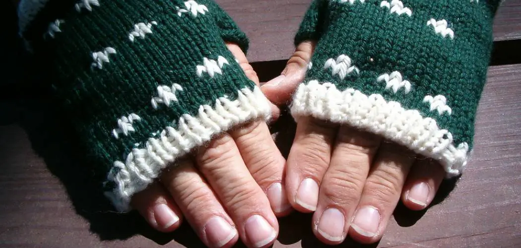 How to Make Fingerless Gloves Crochet