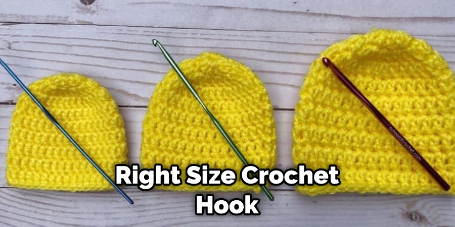 Right Size Crochet Hook