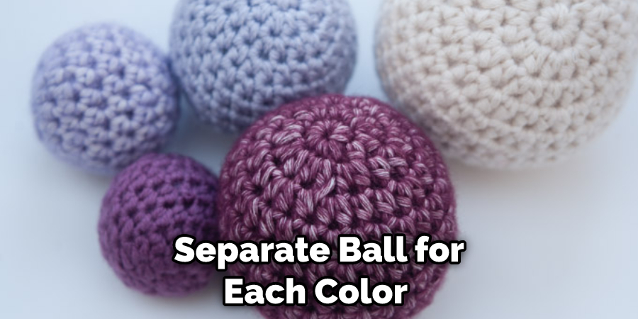 Separate Ball for Each Color 