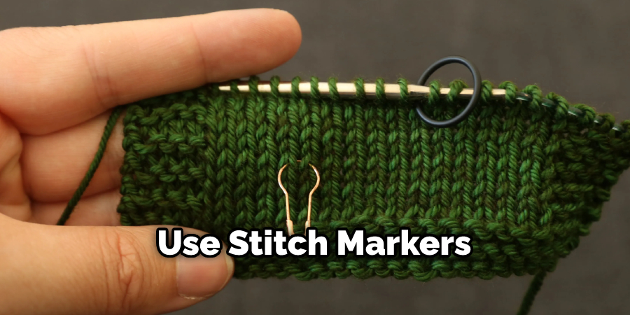 Use Stitch Markers