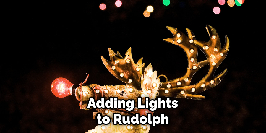 Adding Lights to Rudolph