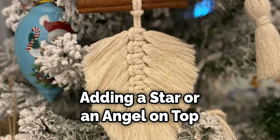 Adding a Star or an Angel on Top
