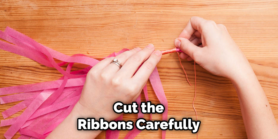 Cut the Ribbons Carefully