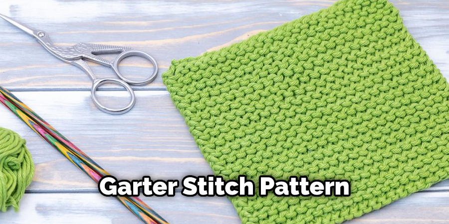 Garter Stitch Pattern