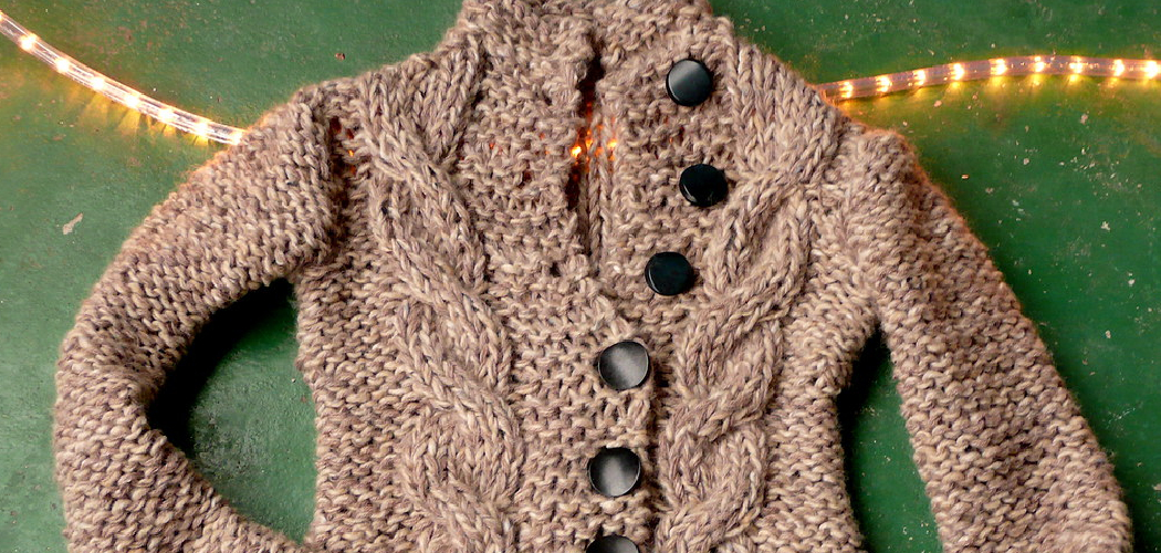 How to Knit a Chunky Cardigan