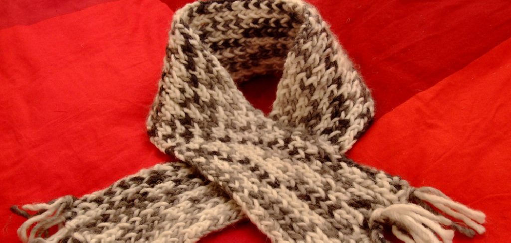 How to Knit a Chunky Scarf