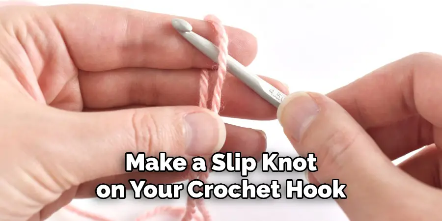 Make a Slip Knot on Your Crochet Hook