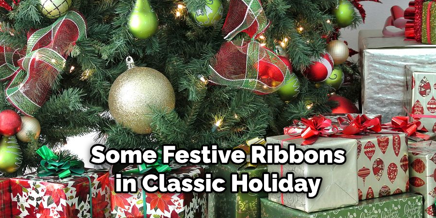 Some Festive Ribbons in Classic Holiday