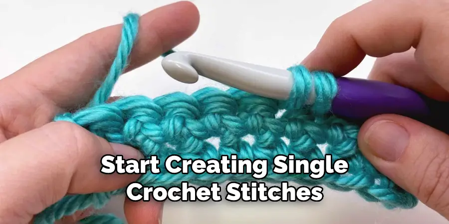 Start Creating Single Crochet Stitches