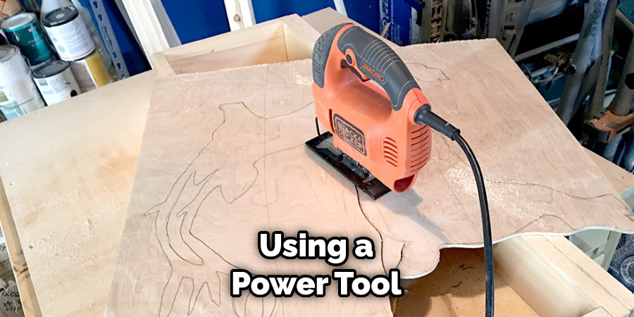 Using a Power Tool