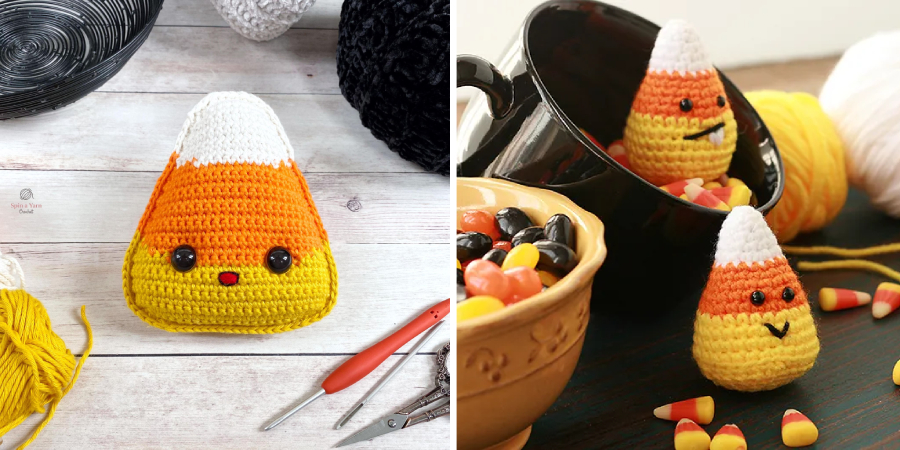 How to Crochet a Candy Corn