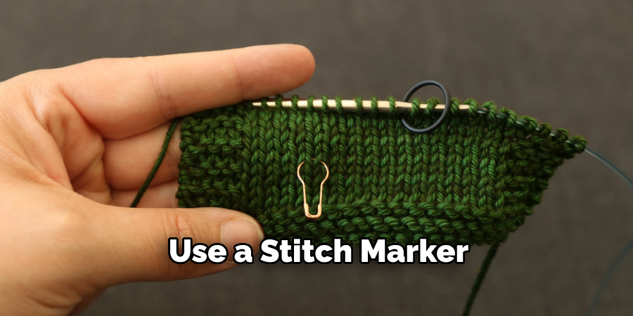 Use a Stitch Marker