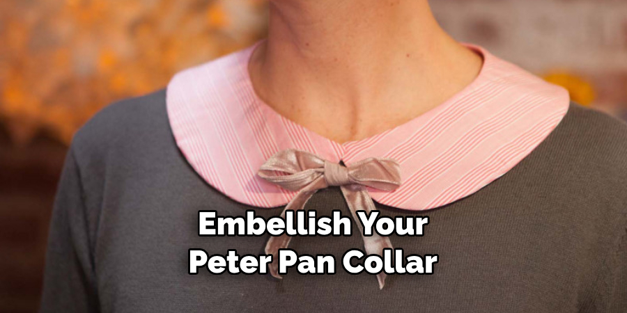 Embellish Your Peter Pan Collar