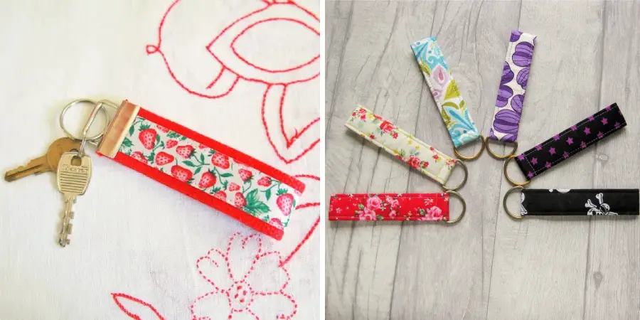 How to Make Keychains With Ribbon