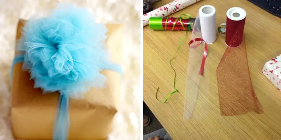 How to Make a Tulle Bow for a Present