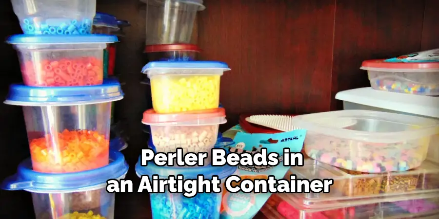  Perler Beads in an Airtight Container