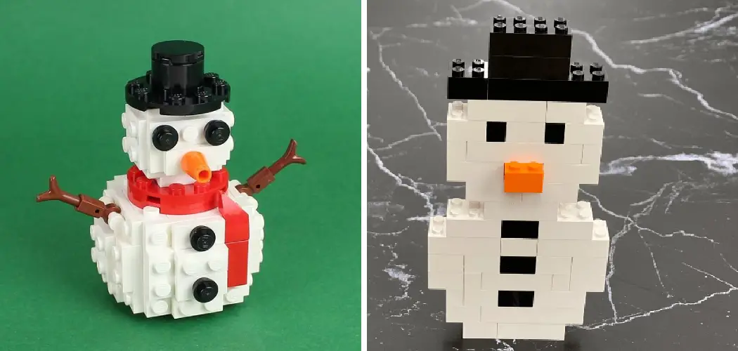 How to Build a Lego Snowman