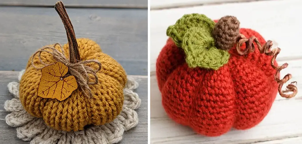 How to Crochet a Stem for a Pumpkin