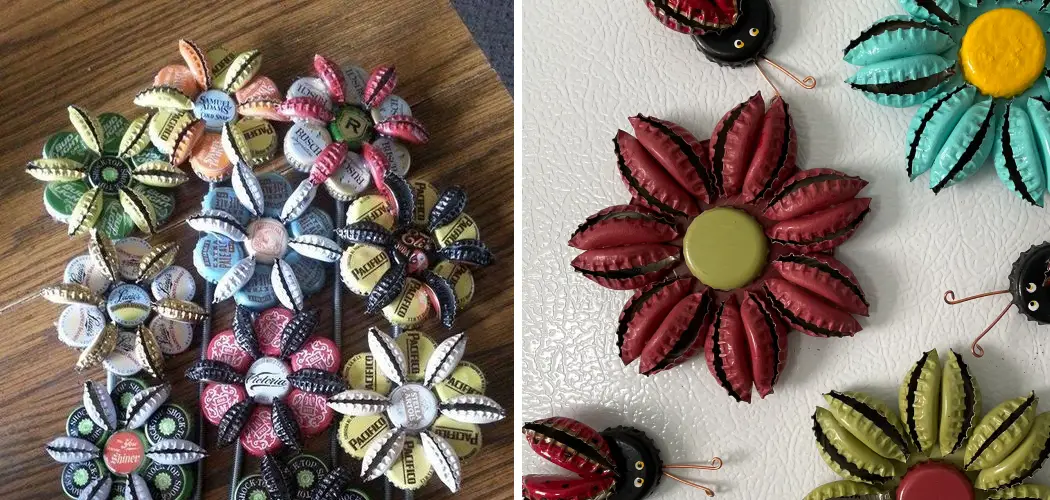How to Make Bottle Cap Flowers