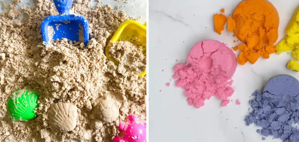 How to Make Edible Kinetic Sand