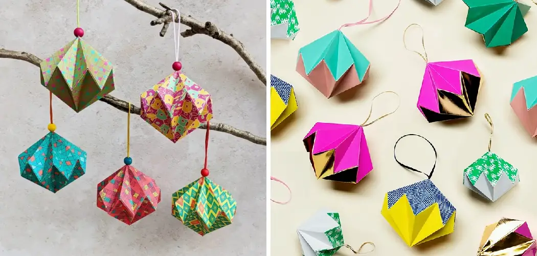 How to Make Origami Christmas Ornaments