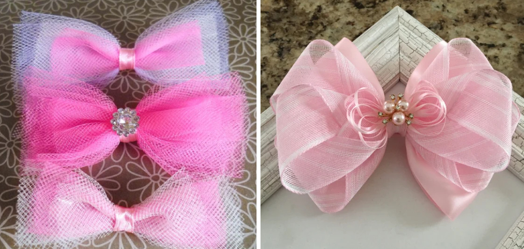 How to Make Tulle Hair Bows