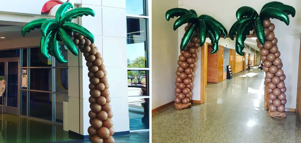 How to Make a Balloon Palm Tree