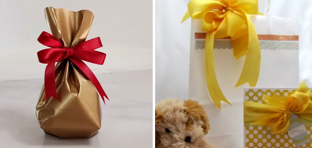 How to Make a Bow for A Gift Bag