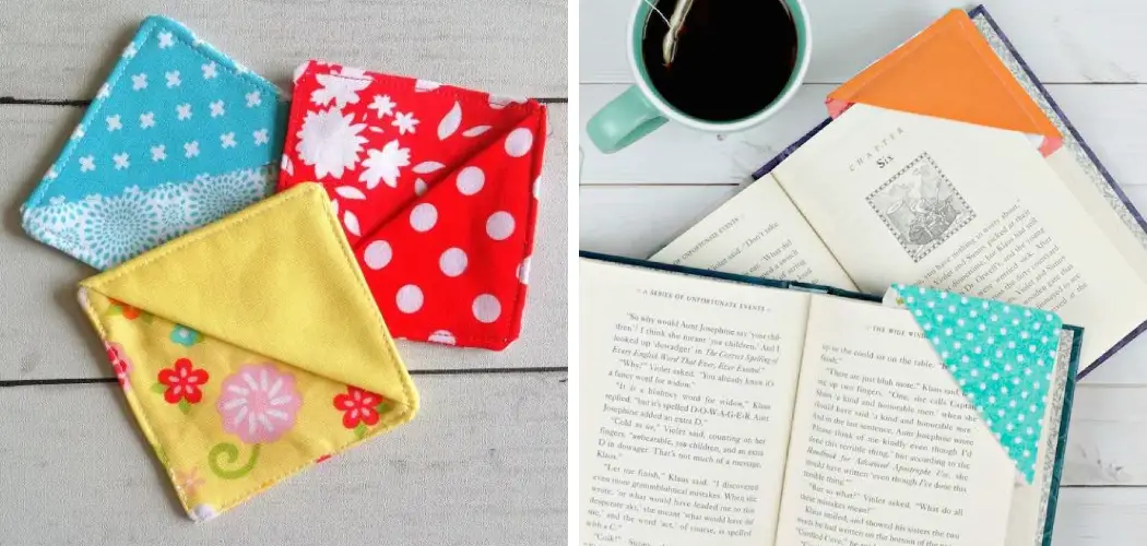 How to Make a Fabric Corner Bookmark