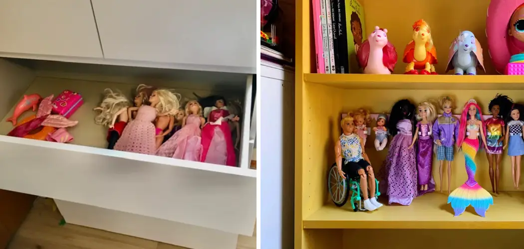How to Organize Barbie Stuff