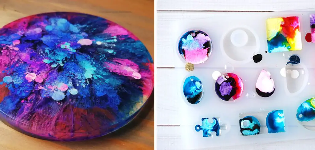 How to Use Alcohol Ink in Resin