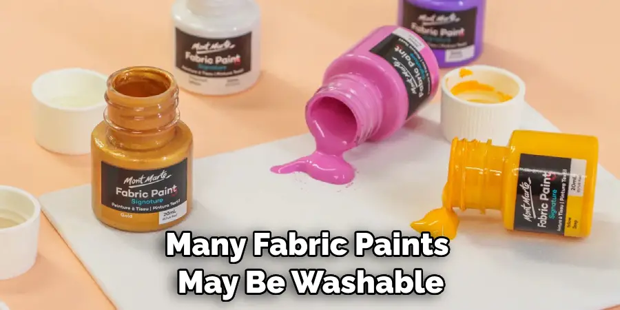Many Fabric Paints May Be Washable