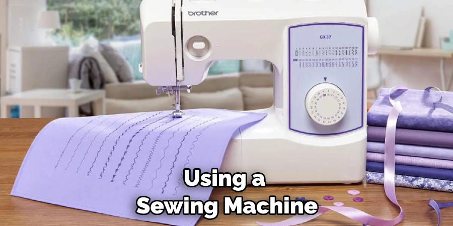 Using a Sewing Machine