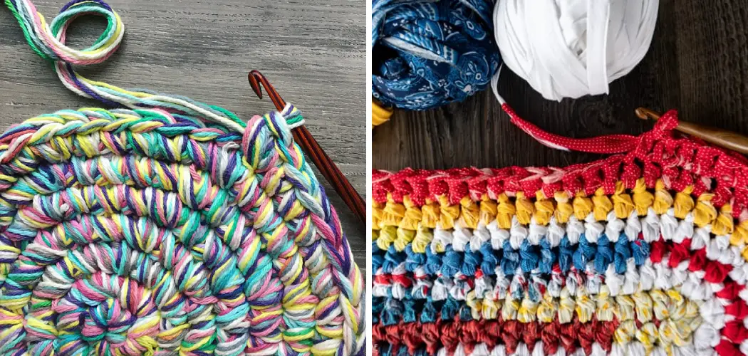 How to Crochet a Rug with Yarn
