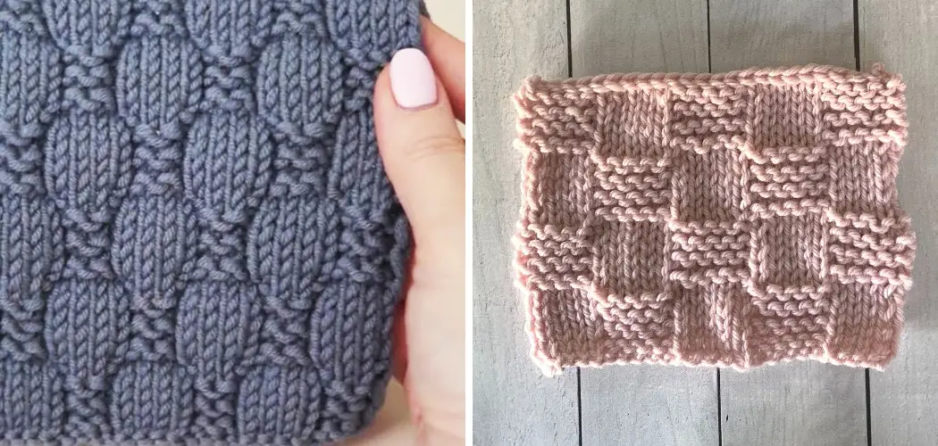 How to Knit Checkerboard Pattern