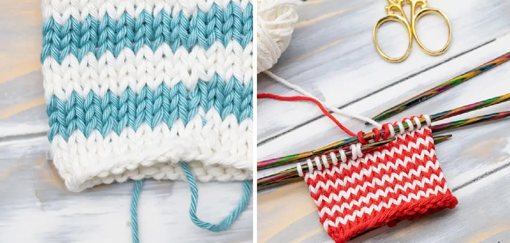 How to Knit Stripes in the Round
