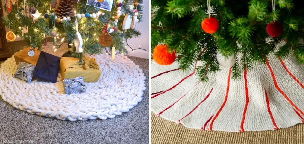 How to Knit a Tree Skirt