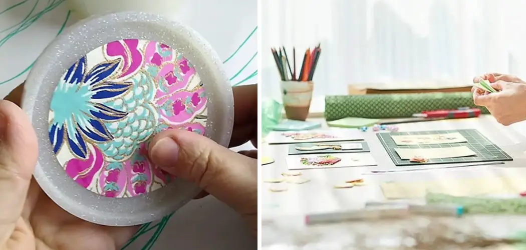 How to Put Paper in Resin