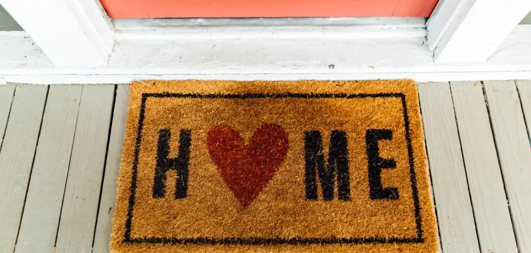 How to Seal a Painted Doormat