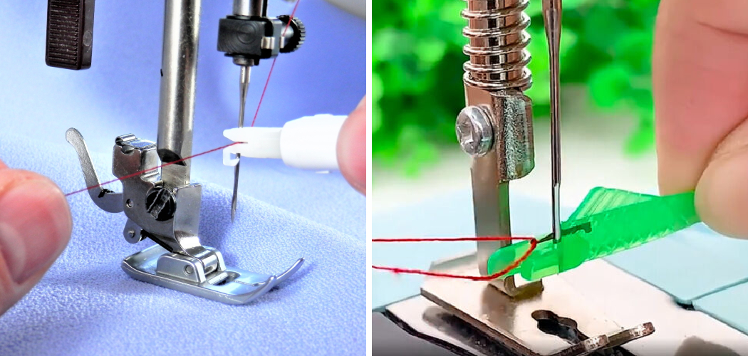 How to Use the Needle Threader on a Sewing Machine